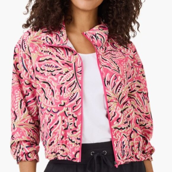 NIC+ZOE Jackets & Blazers - NEW NIC+ZOE Women’s Floral bomber Jacket, Size: XS pink